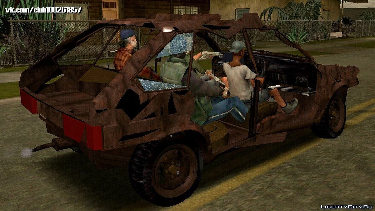 ВАЗ 2114 Бомжмобиль (только DFF) / GTA San Andreas (iOS, Android)