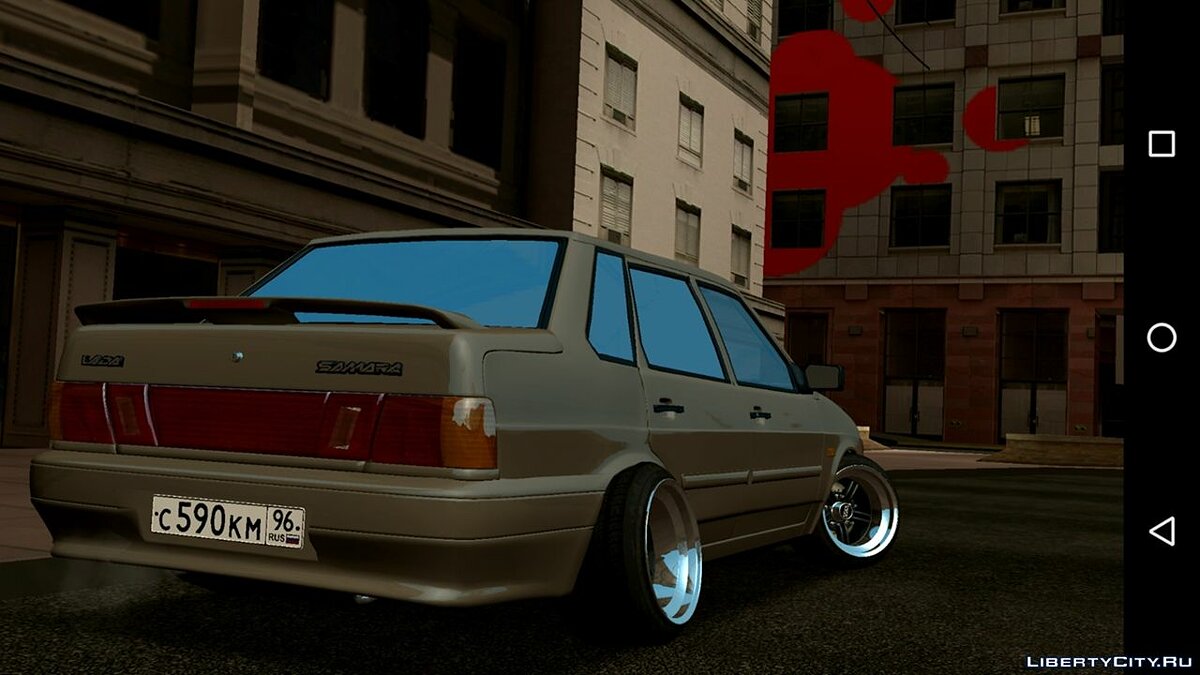 Замена 2115stance.dff в GTA San Andreas (iOS, Android) (1 файл)