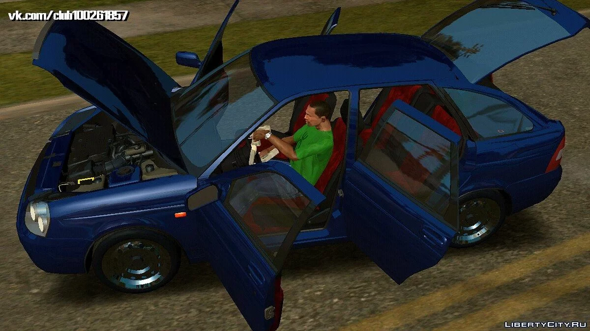 ВАЗ-2172 LADA Priora (только DFF) / GTA San Andreas (iOS, Android)