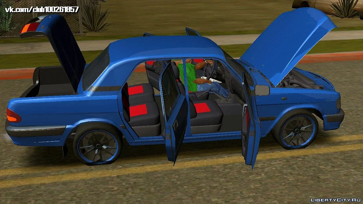 Волга 3110 (только DFF) / GTA San Andreas (iOS, Android)