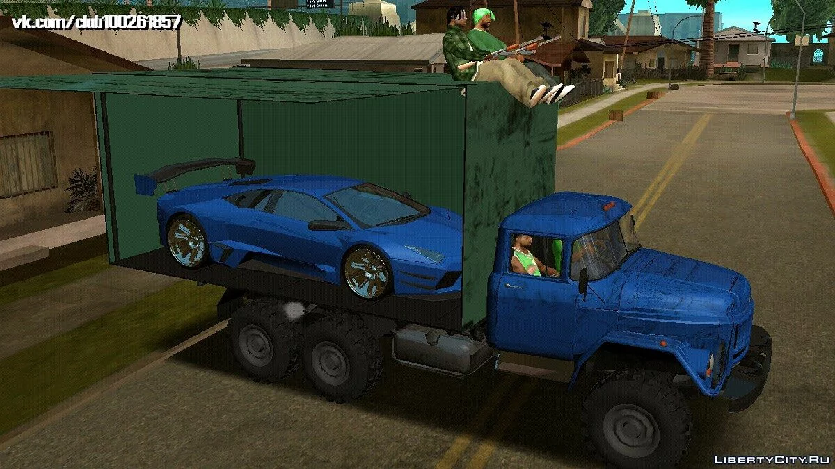 Зил-контрабандист (только DFF) / GTA San Andreas (iOS, Android)