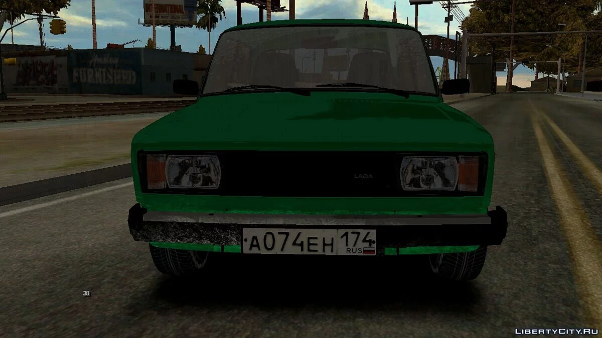 ВАЗ 2105 (Зимняя версия) / GTA San Andreas (iOS, Android)