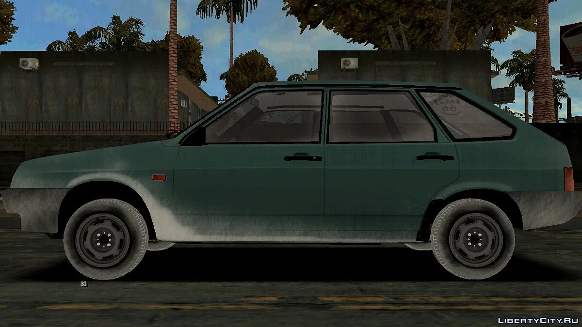 ВАЗ 2109 (Зимняя версия) / GTA San Andreas (iOS, Android)