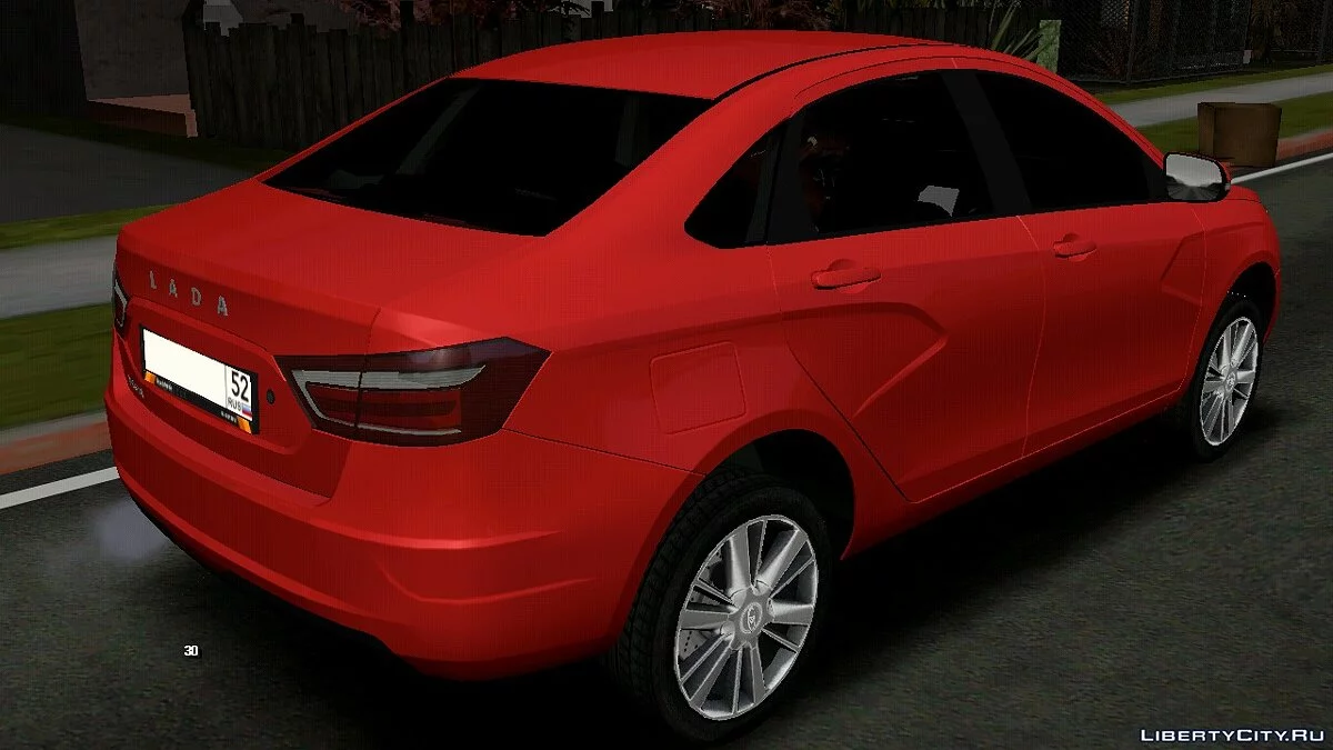Lada Vesta / GTA San Andreas (iOS, Android)