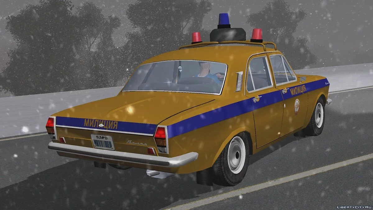 Волга - Милиция / GTA San Andreas (iOS, Android)