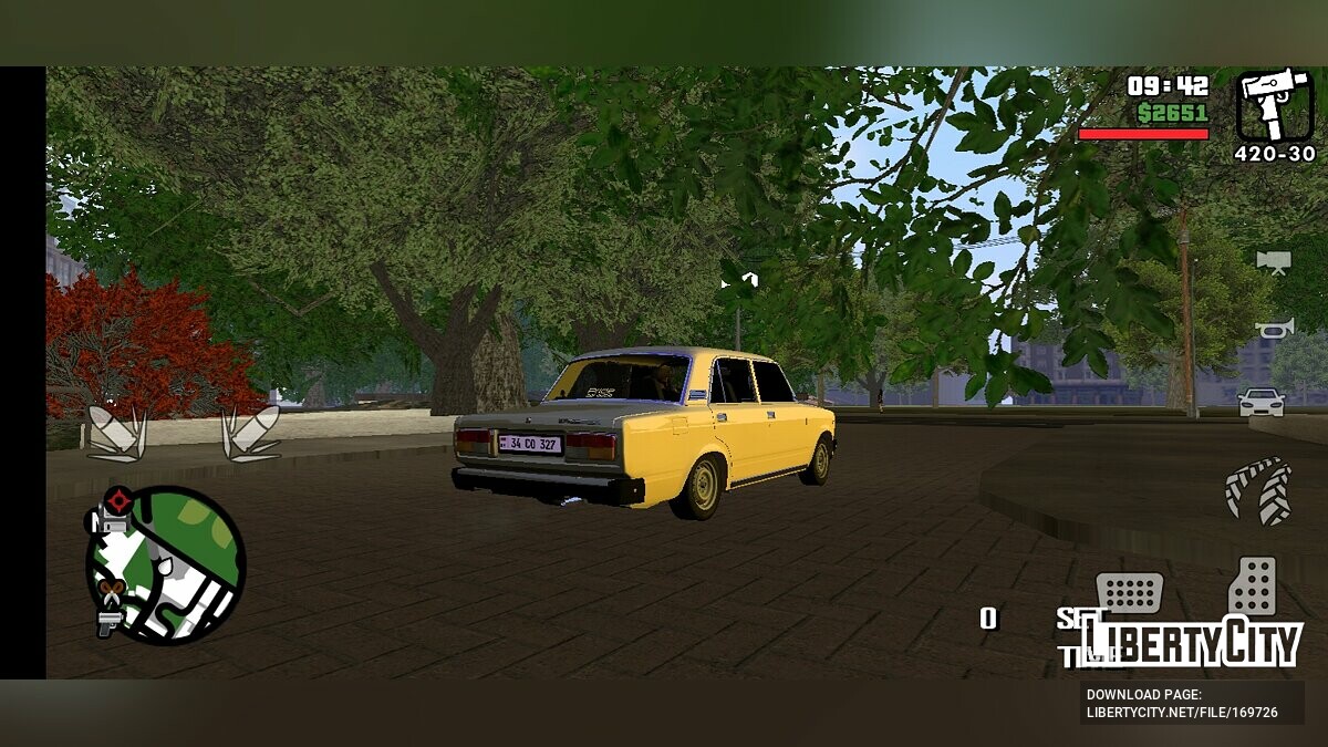 Скачать ВАЗ 2107 для GTA San Andreas (iOS, Android)