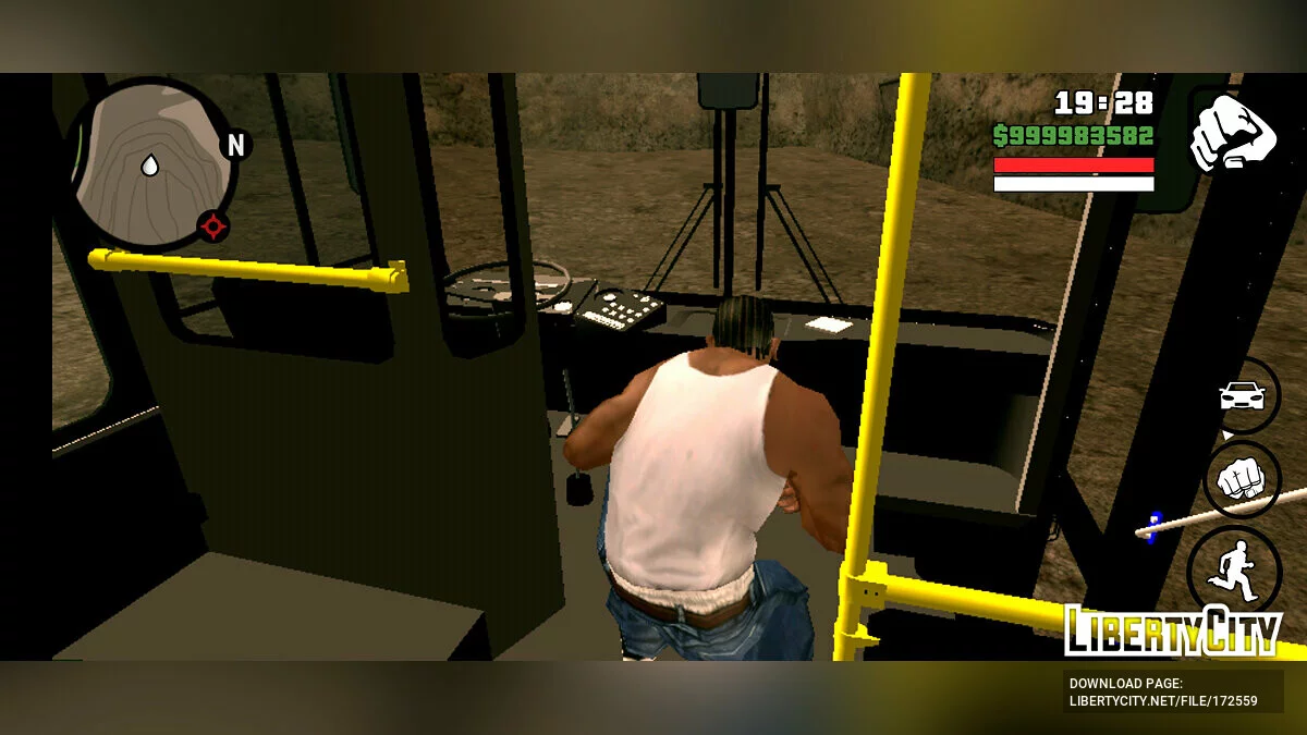 ЛИАЗ 5256 Пригород / GTA San Andreas (iOS, Android)