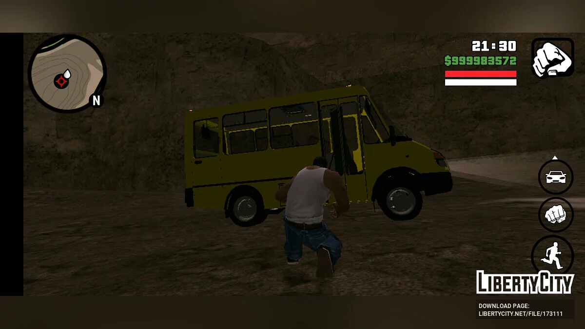 БАЗ Дельфин / GTA San Andreas (iOS, Android)