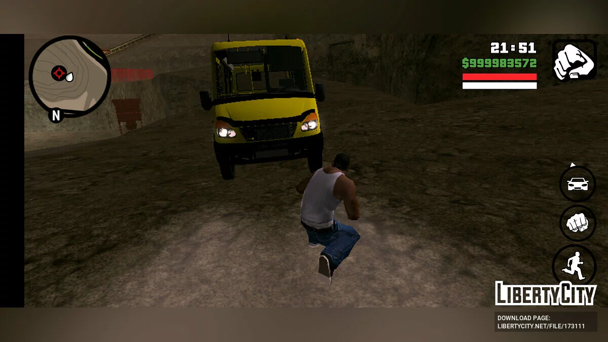 БАЗ Дельфин / GTA San Andreas (iOS, Android)