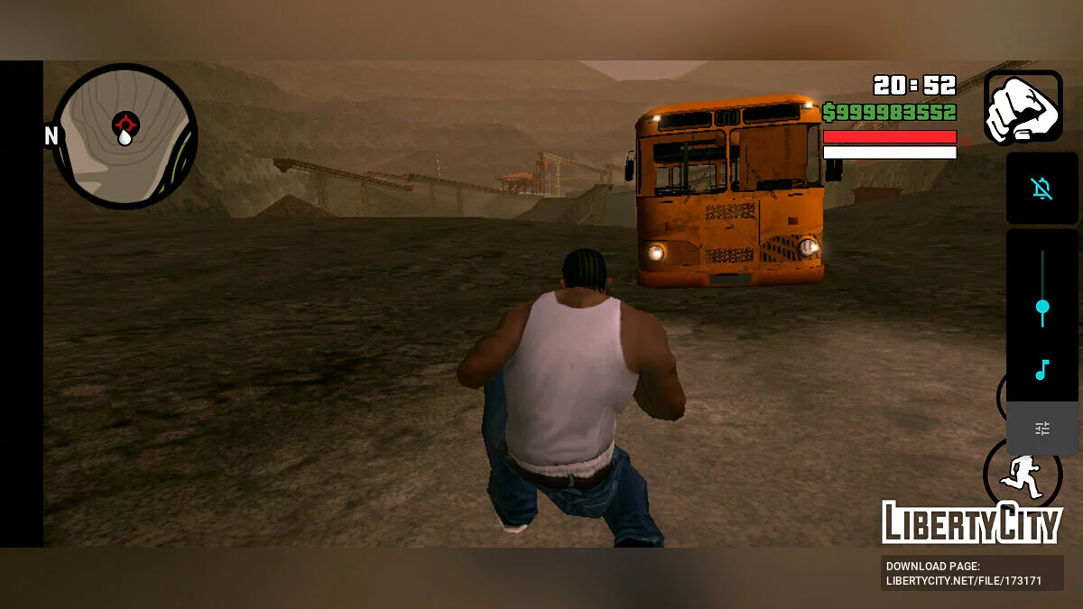 ЛИАЗ 677 / GTA San Andreas (iOS, Android)