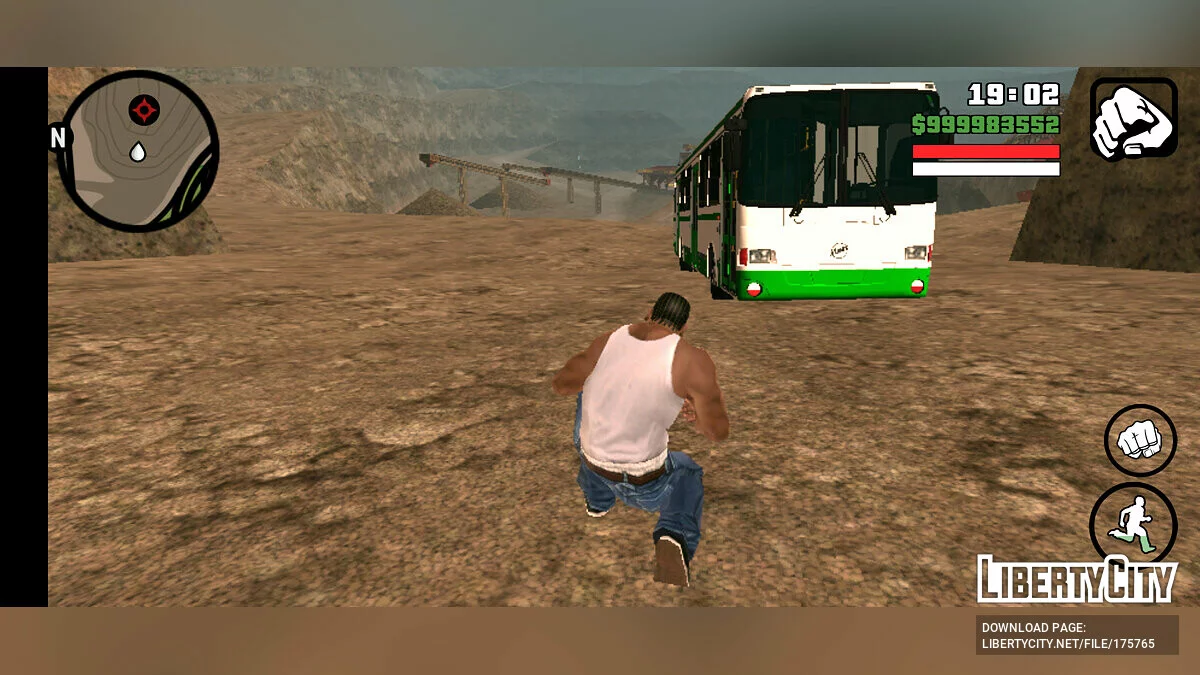 ЛИАЗ 5293 / GTA San Andreas (iOS, Android)