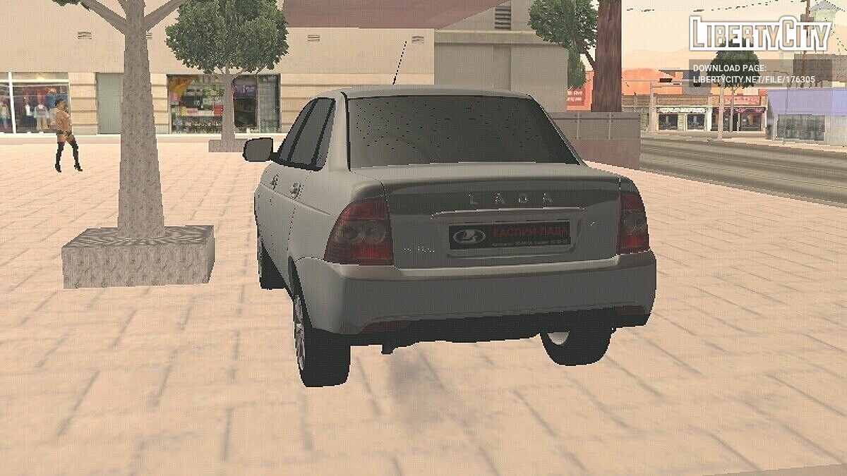 Скачать Lada Priora Каспер для GTA San Andreas (iOS, Android)