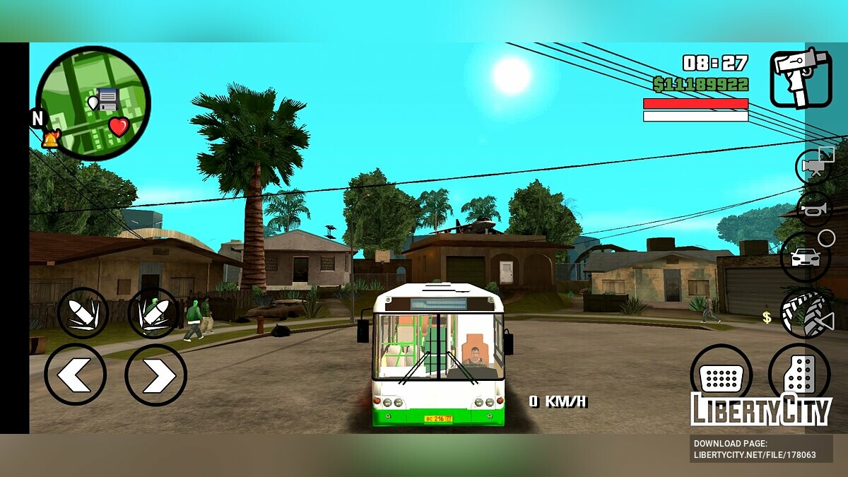 Скачать ПАЗ 3237 для GTA San Andreas (iOS, Android)