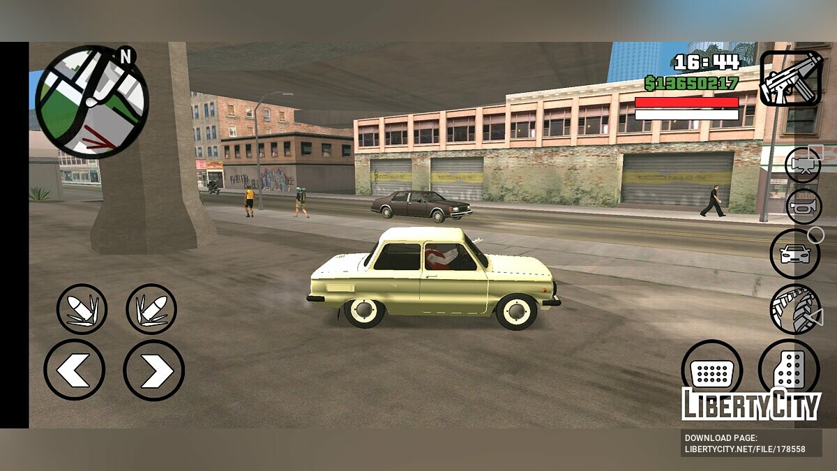 Скачать ЗАЗ 968М для GTA San Andreas (iOS, Android)