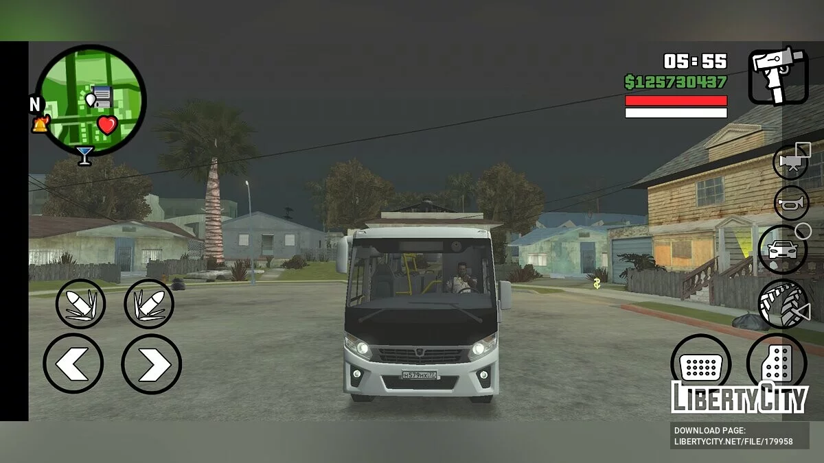 ПАЗ Вектор Next / GTA San Andreas (iOS, Android)
