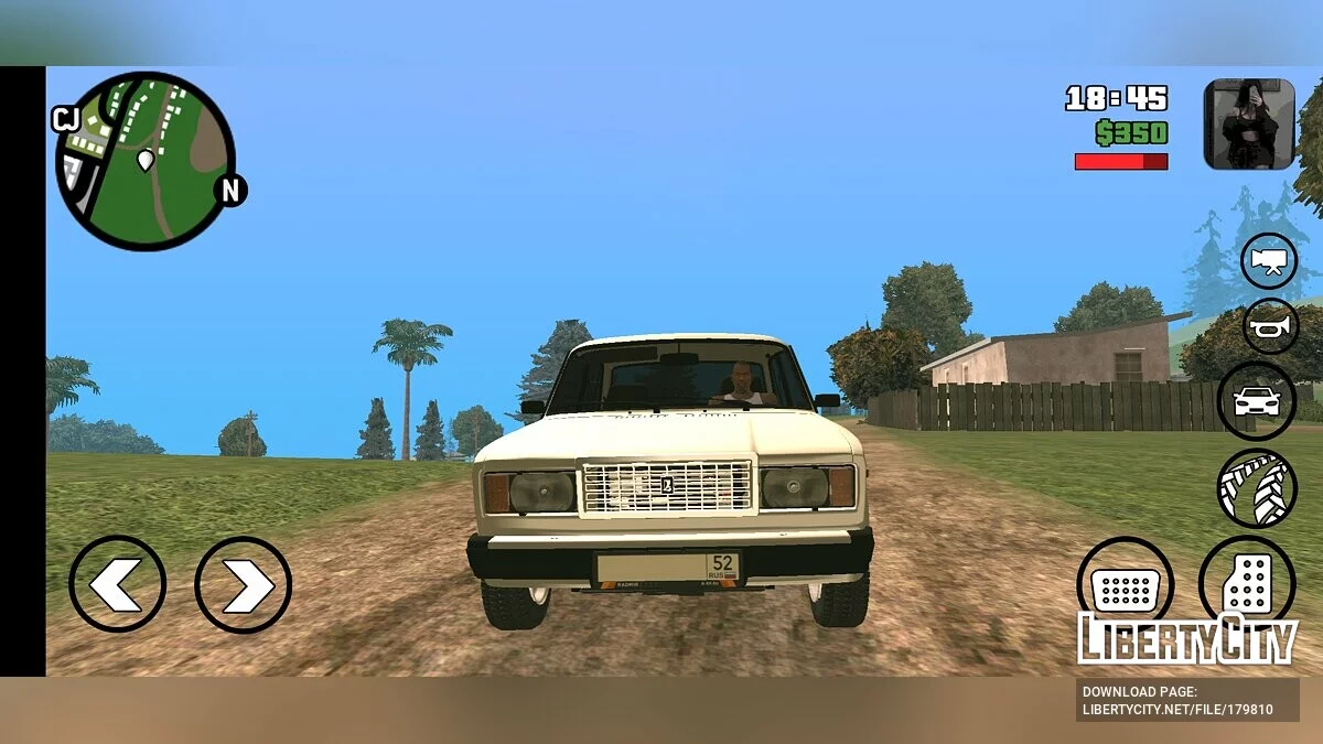 ВАЗ 2107 / GTA San Andreas (iOS, Android)