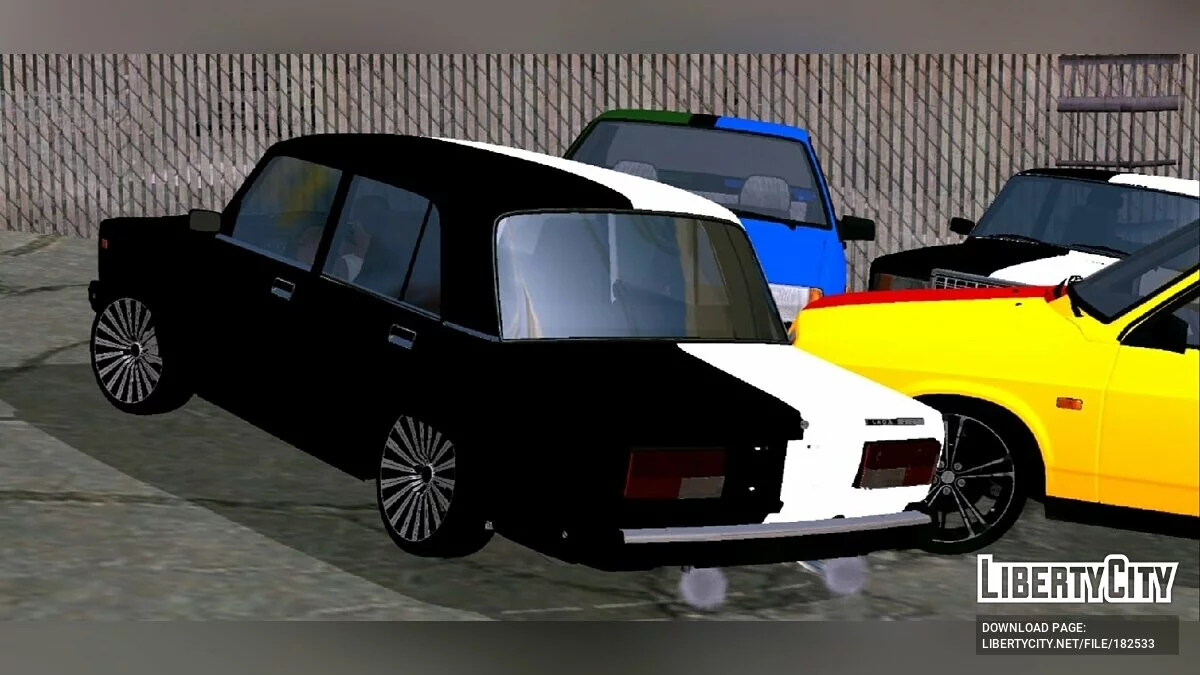 ВАЗ 2107 (только DFF) / GTA San Andreas (iOS, Android)