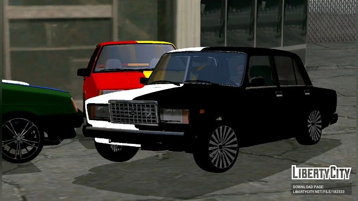 ВАЗ 2107 (только DFF) / GTA San Andreas (iOS, Android)