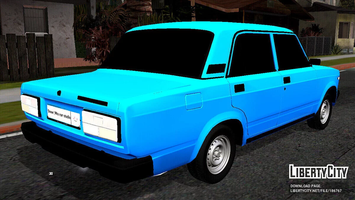 ВАЗ 2107 (только DFF) / GTA San Andreas (iOS, Android)