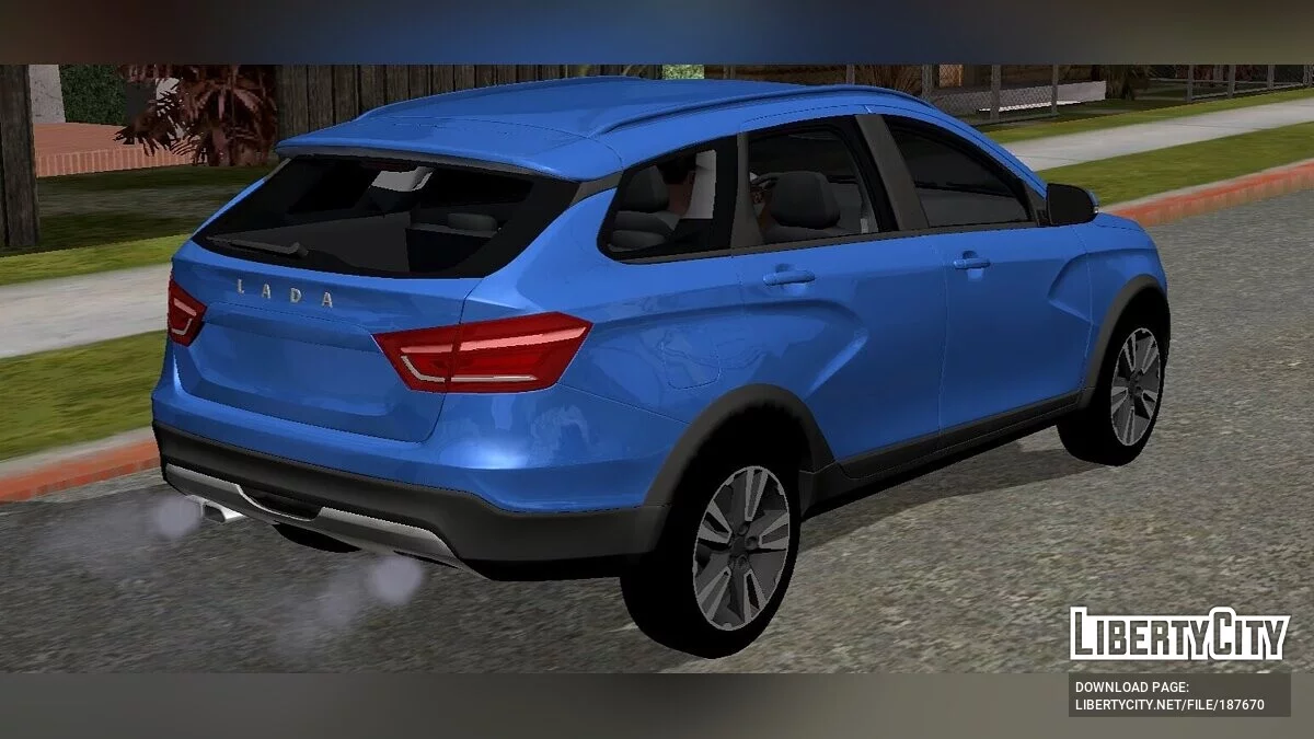 Lada Vesta (только DFF) / GTA San Andreas (iOS, Android)