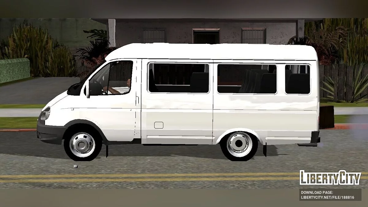 ГАЗель 2705 (только DFF) / GTA San Andreas (iOS, Android)