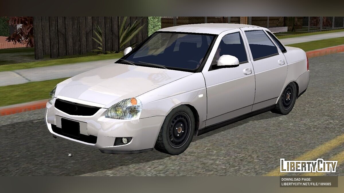 Скачать Lada Priora (только DFF) для GTA San Andreas (iOS, Android)