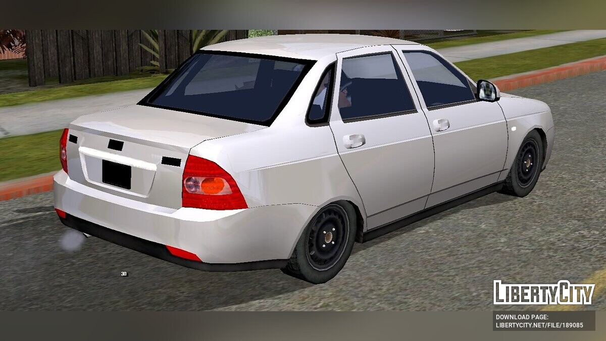 Скачать Lada Priora (только DFF) для GTA San Andreas (iOS, Android)