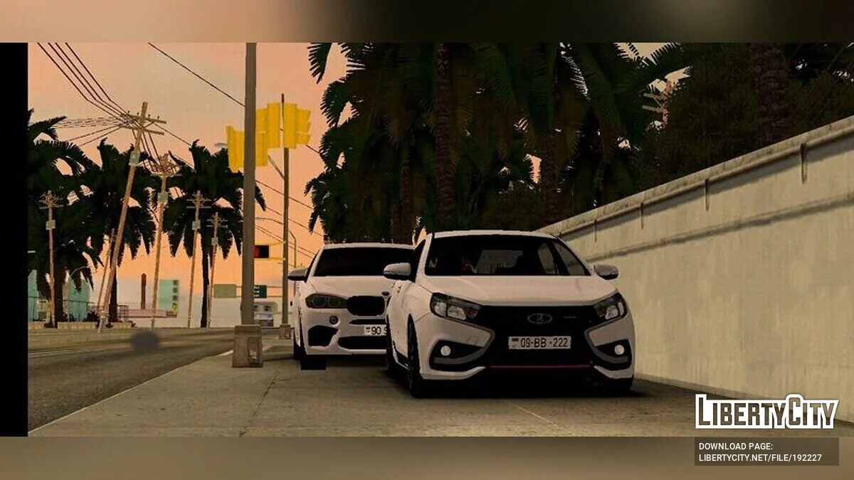 Lada Vesta Tuning / GTA San Andreas (iOS, Android)