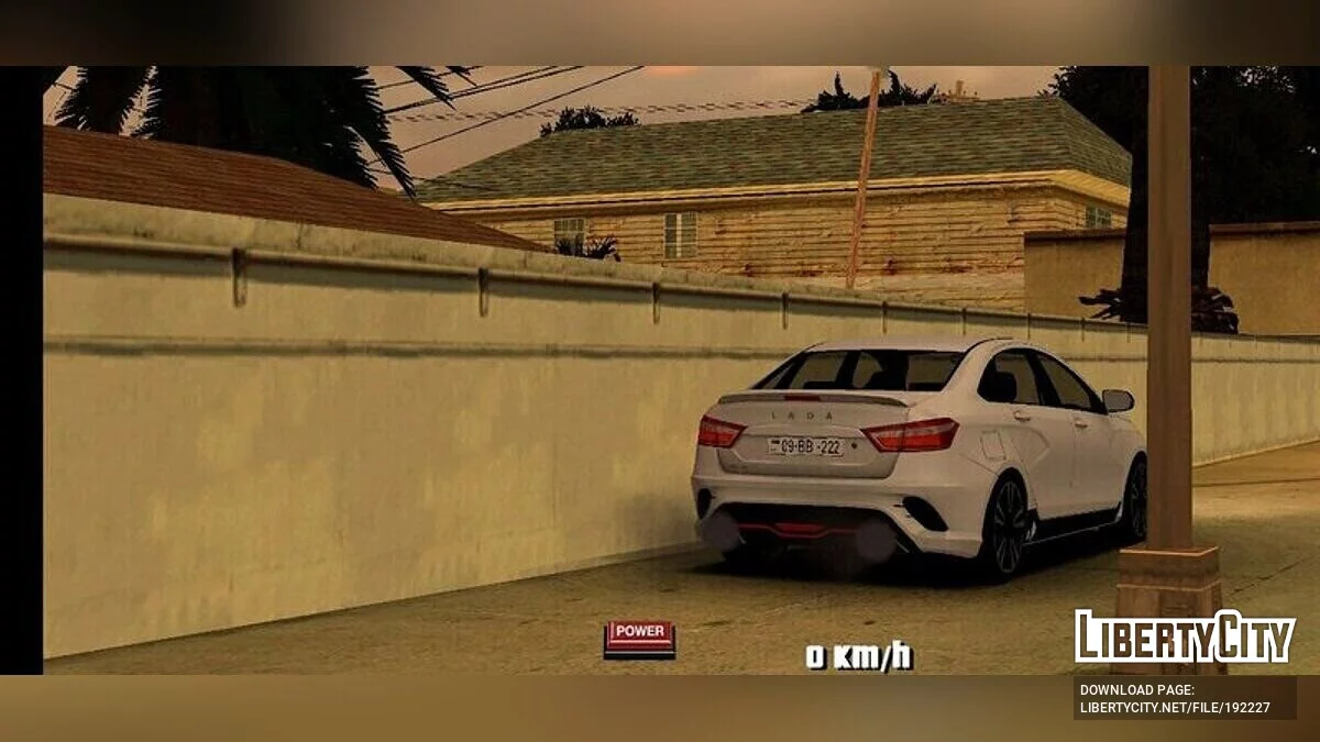 Lada Vesta Tuning / GTA San Andreas (iOS, Android)