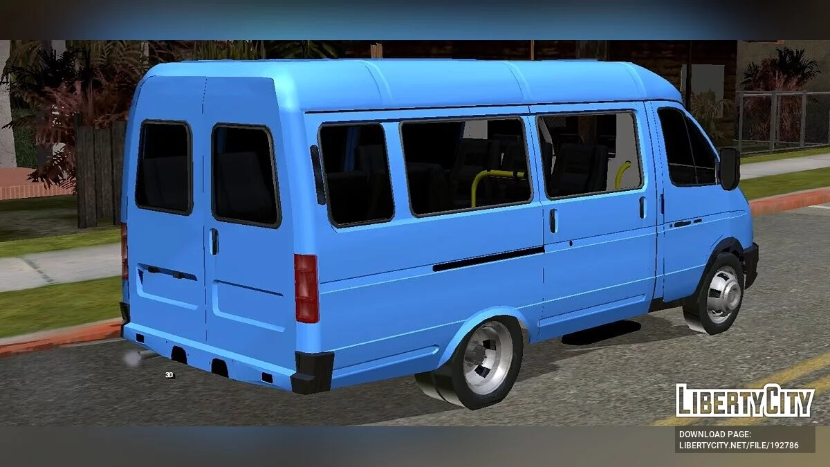 Gazel Bus (только DFF) / GTA San Andreas (iOS, Android)