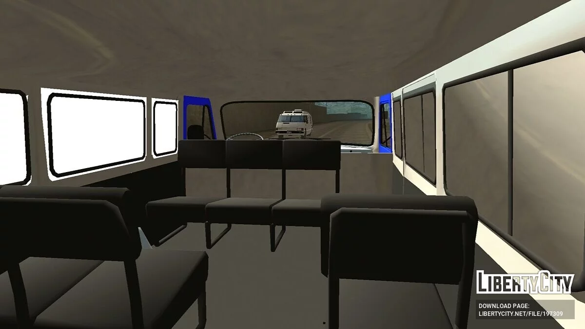 УАЗ 452 Полиция (только DFF) / GTA San Andreas (iOS, Android)