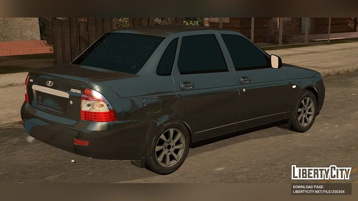 Лада Приора 2170 (Ударенная) / GTA San Andreas (iOS, Android)