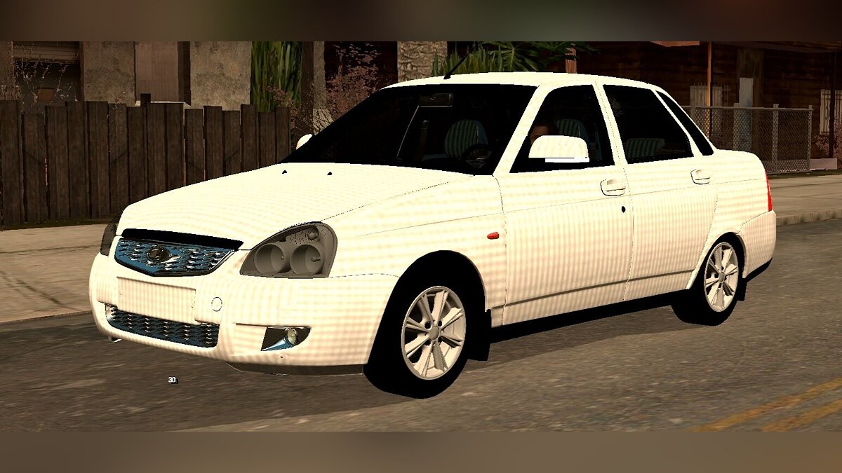 Скачать Lada Priora (только DFF) для GTA San Andreas (iOS, Android)