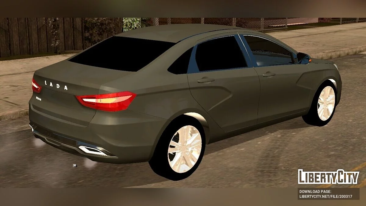 Лада Веста NG (только DFF) / GTA San Andreas (iOS, Android)