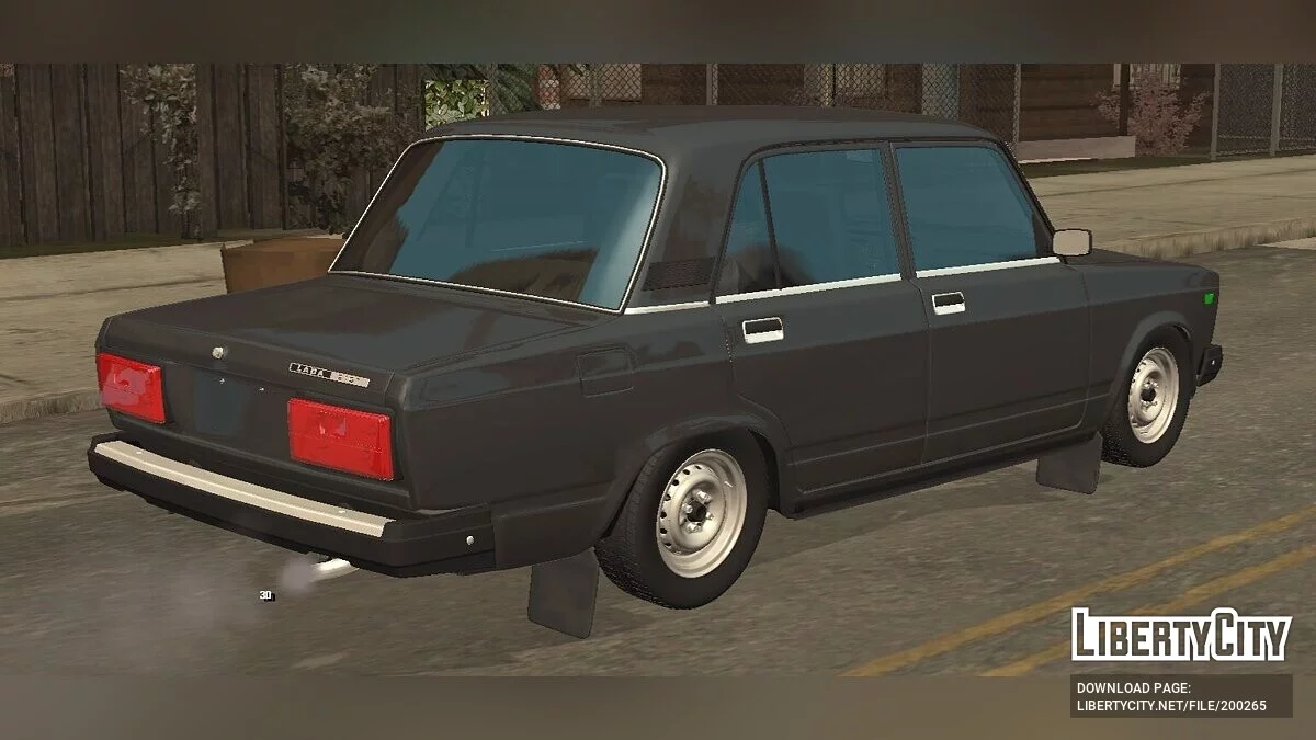 ВАЗ 2107 (только DFF) / GTA San Andreas (iOS, Android)