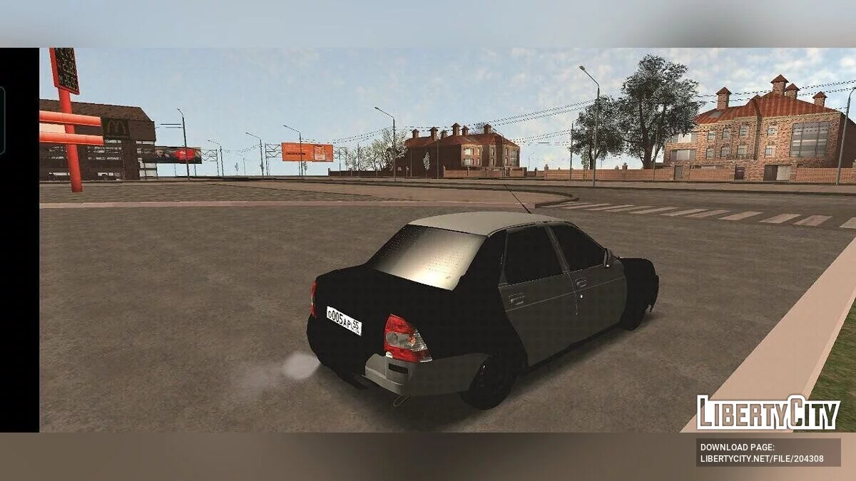 ВАЗ 2170 Убитая / GTA San Andreas (iOS, Android)