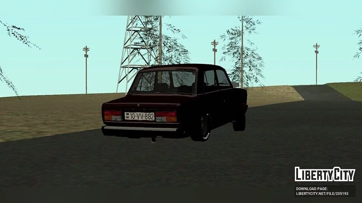 ВАЗ 2107 AzeLow / GTA San Andreas (iOS, Android)