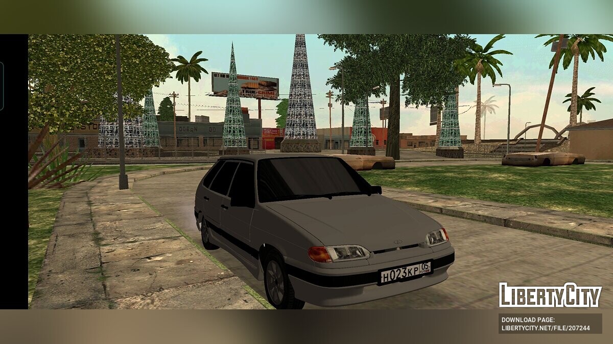 Скачать Lada ( vaz 2114 ) для GTA San Andreas (iOS, Android)