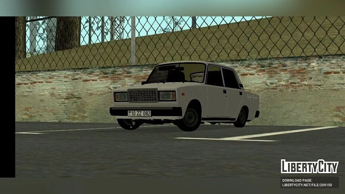 Lada 2107 Avtosh Style 082 / GTA San Andreas (iOS, Android)