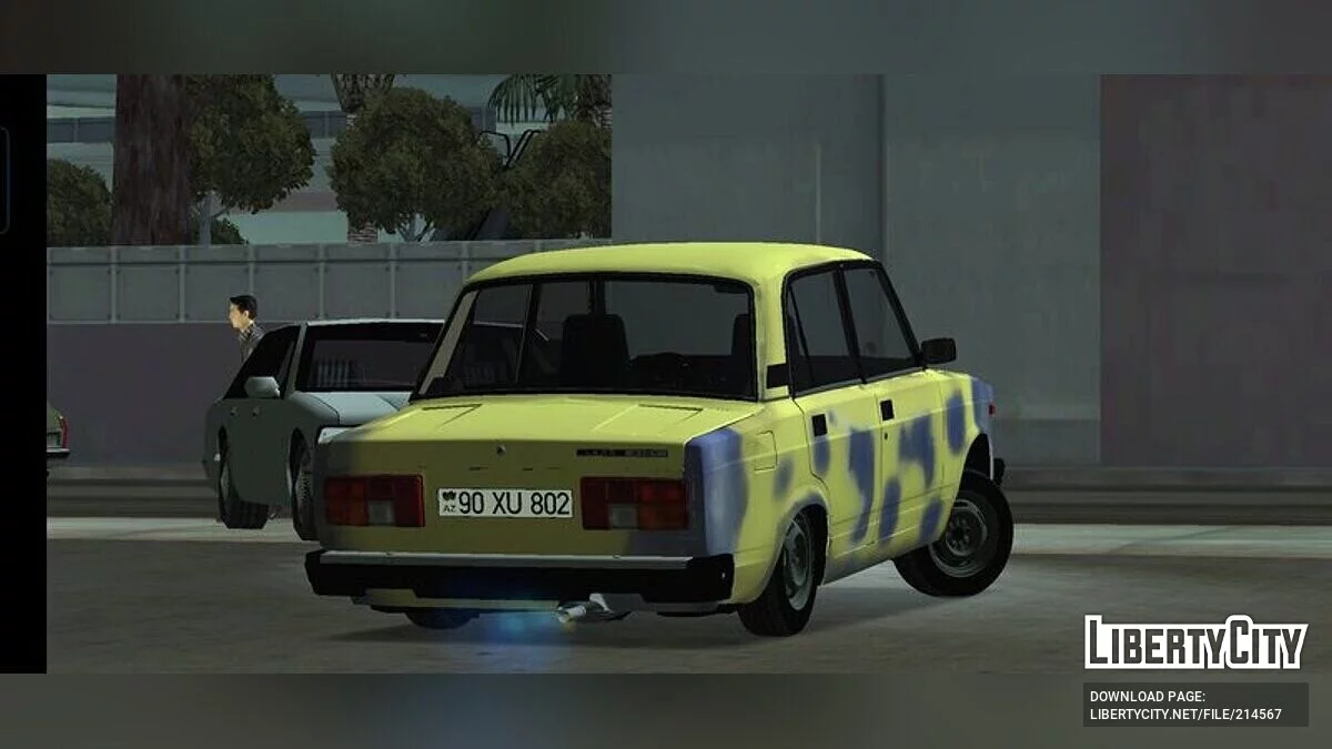 ВАЗ 2105 Avtosh Style Azelow / GTA San Andreas (iOS, Android)