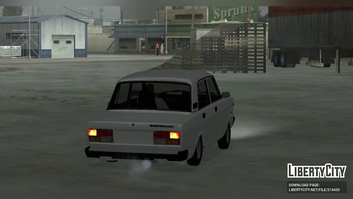 VAZ İsmayiloff_020 OLD 2107 / GTA San Andreas (iOS, Android)