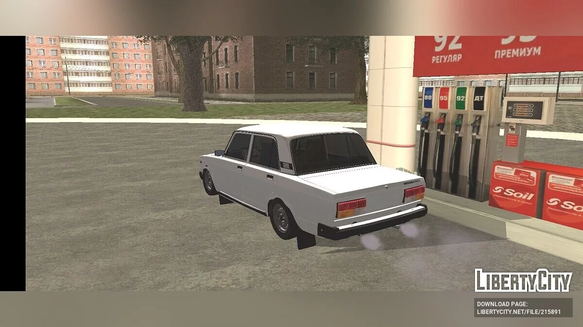 ВАЗ 2107 Сток / GTA San Andreas (iOS, Android)