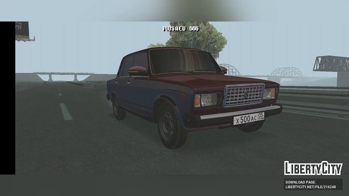 ВАЗ 2107 / GTA San Andreas (iOS, Android)