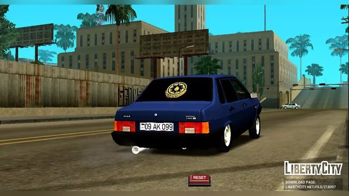 Lada Samara 21099 Avtosh / GTA San Andreas (iOS, Android)