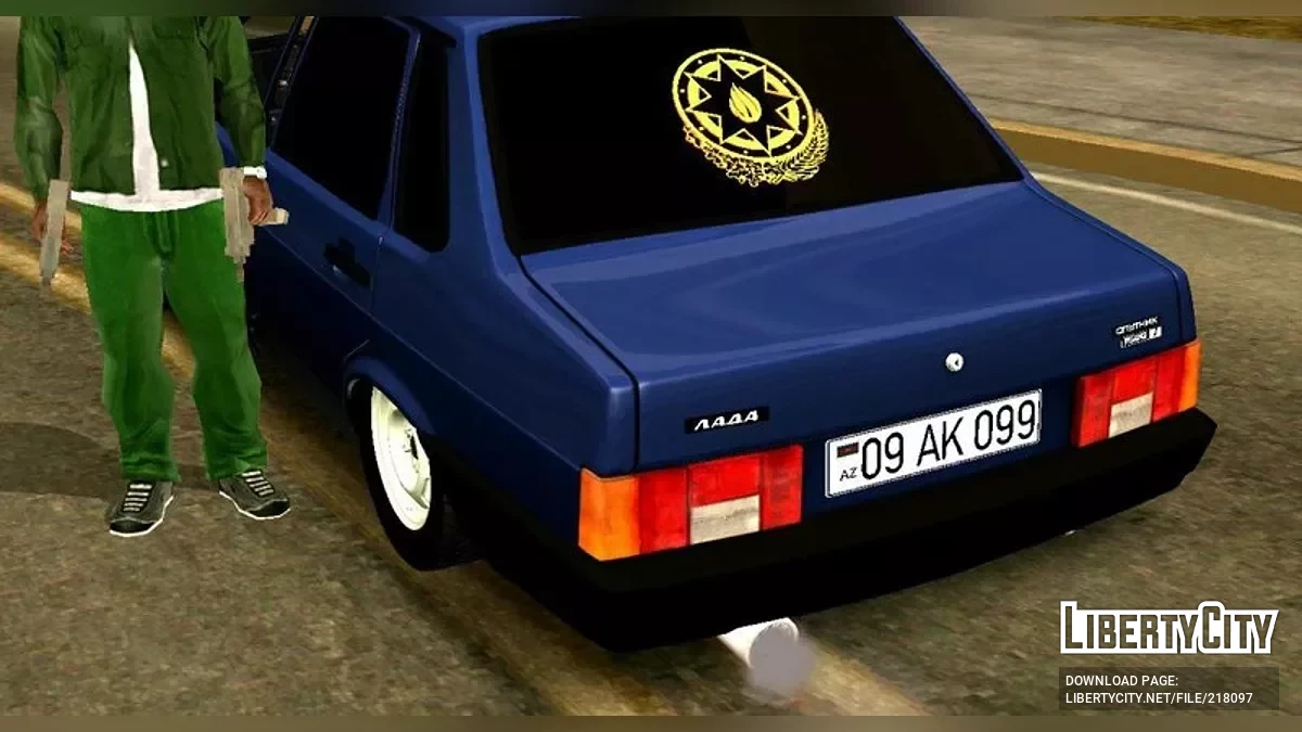 Lada Samara 21099 Avtosh / GTA San Andreas (iOS, Android)