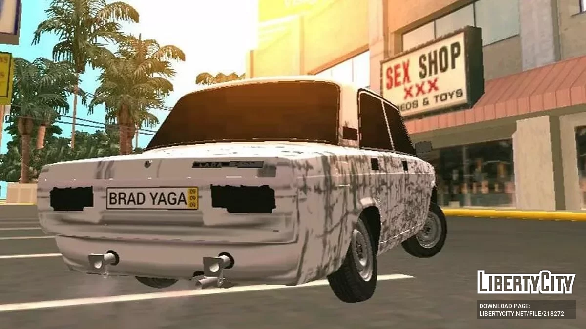 ВАЗ 2107 (только DFF) / GTA San Andreas (iOS, Android)