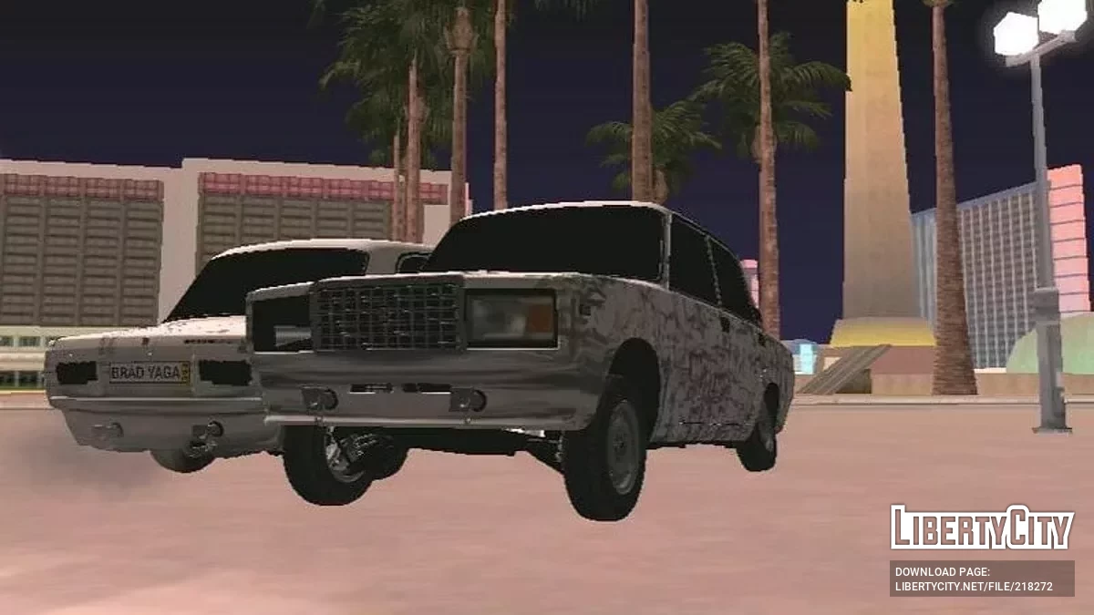 ВАЗ 2107 (только DFF) / GTA San Andreas (iOS, Android)
