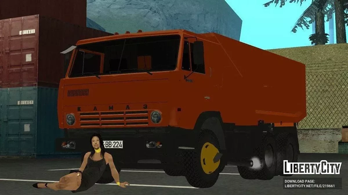 КамАЗ-54112 / GTA San Andreas (iOS, Android)