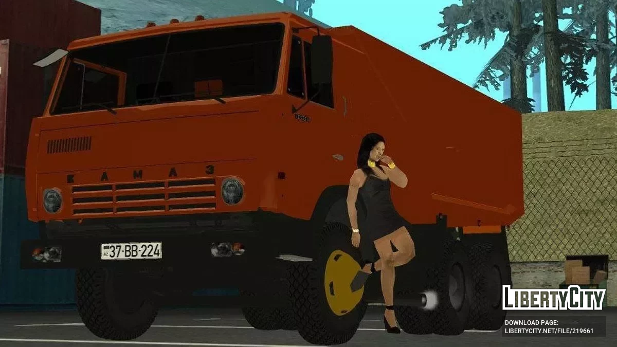 КамАЗ-54112 / GTA San Andreas (iOS, Android)