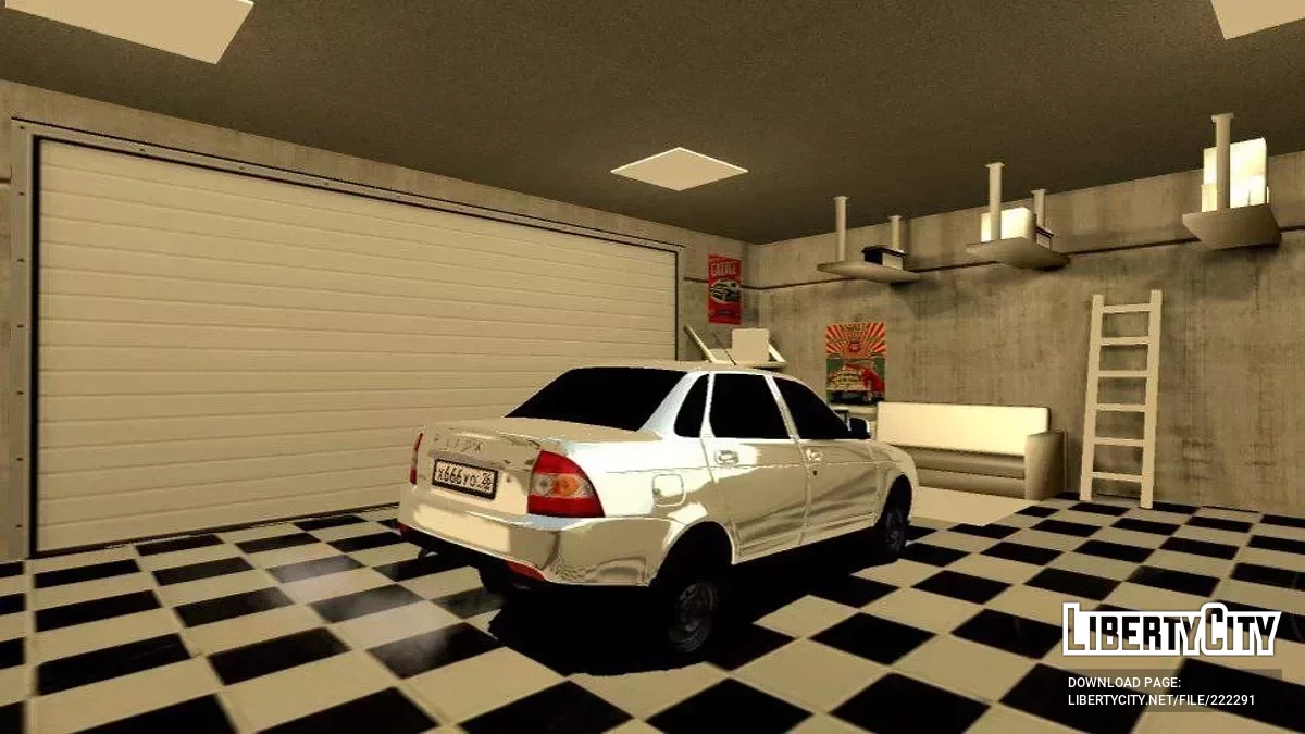 Lada Priora / GTA San Andreas (iOS, Android)